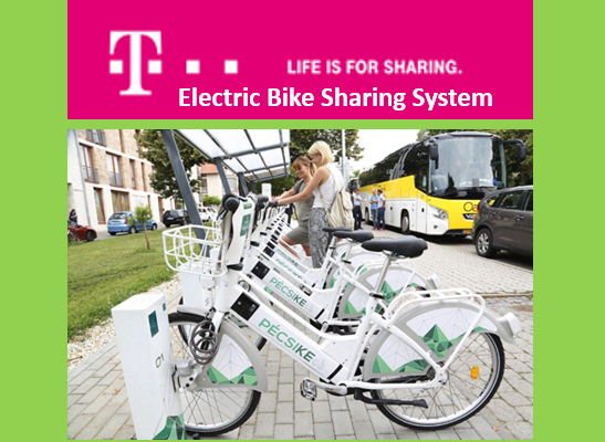 T-Systems Electric Bike sharing system