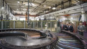 Szijjártó Péter külgazdasági és külügyminiszter részt vett a Siemens Power and Gas budapesti üzemének alapkőletételén 2017.06.20. Fotó:KKM/Burger Zsolt